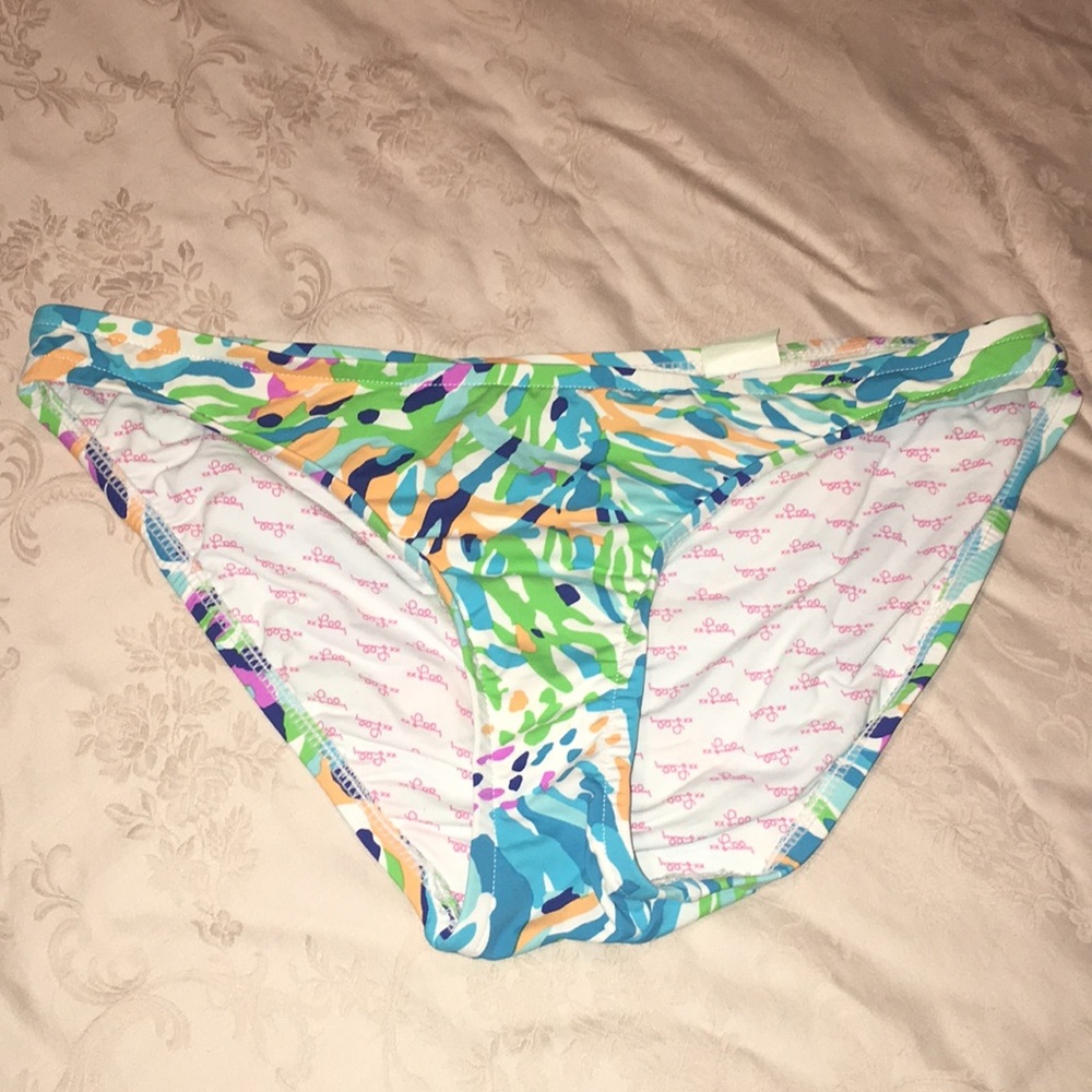 Lilly Pulitzer multicolored bikini bottoms